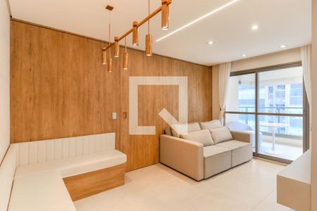 Sala de apartamento à venda com 2 quartos, 65m² em Jardim das Acacias, São Paulo