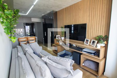 Sala de apartamento para alugar com 2 quartos, 65m² em Cidade Monções, São Paulo