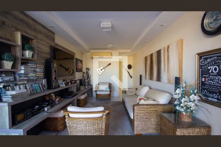 Sala da Cobertura de apartamento à venda com 4 quartos, 340m² em Recreio dos Bandeirantes, Rio de Janeiro