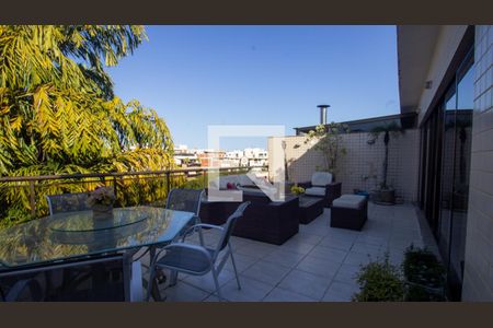 Varanda da Sala de apartamento à venda com 4 quartos, 340m² em Recreio dos Bandeirantes, Rio de Janeiro