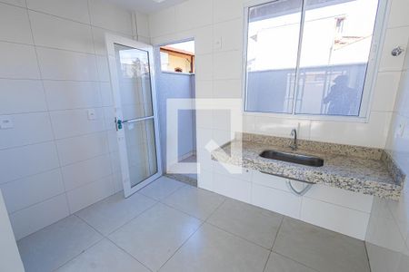 Cozinha de apartamento à venda com 2 quartos, 132m² em Santa Monica, Belo Horizonte