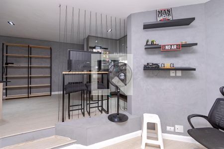 Sala de apartamento para alugar com 1 quarto, 70m² em Cidade Monções, São Paulo