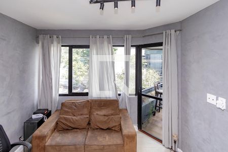 Sala de apartamento para alugar com 1 quarto, 70m² em Cidade Monções, São Paulo