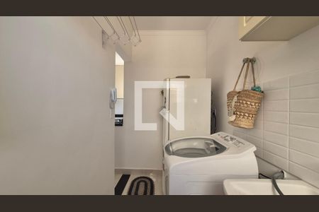 Lavanderia de apartamento à venda com 2 quartos, 69m² em Vila Helena, Santo André
