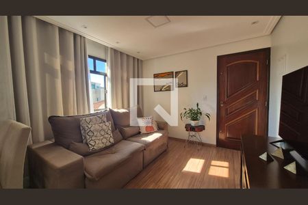 Sala de apartamento à venda com 2 quartos, 69m² em Vila Helena, Santo André