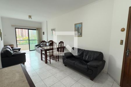 Sala de apartamento para alugar com 2 quartos, 80m² em C Forte, Praia Grande