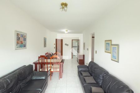 Sala de apartamento para alugar com 2 quartos, 80m² em C Forte, Praia Grande