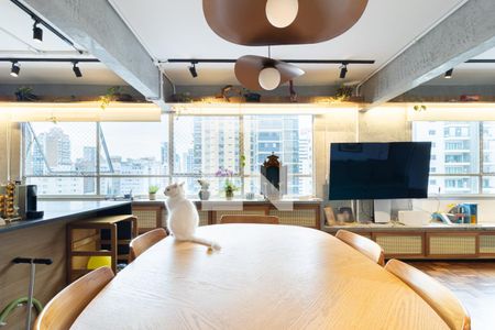 Sala de Jantar de apartamento à venda com 3 quartos, 127m² em Vila Uberabinha, São Paulo