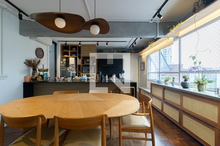 Sala de Jantar de apartamento à venda com 3 quartos, 127m² em Vila Uberabinha, São Paulo