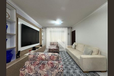 Sala de casa à venda com 3 quartos, 183m² em Parque Gerassi, Santo André