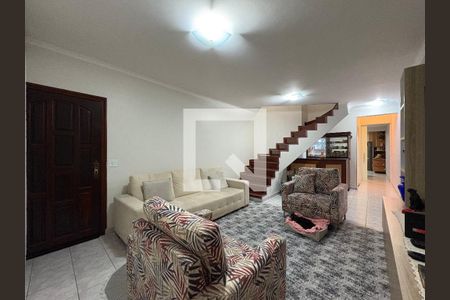 Sala de casa à venda com 3 quartos, 183m² em Parque Gerassi, Santo André