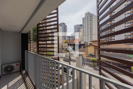 Varanda da Sala de apartamento à venda com 1 quarto, 46m² em Jardim das Acacias, São Paulo