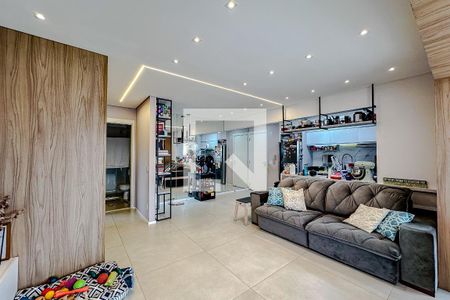 Sala de apartamento à venda com 2 quartos, 80m² em Vila Bertioga, São Paulo