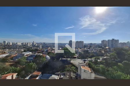 Vista da sala e suite de apartamento à venda com 1 quarto, 36m² em Jardim Jamaica, Santo André