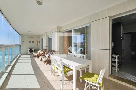 Varanda de apartamento para alugar com 2 quartos, 99m² em Vila Alzira, Guarujá