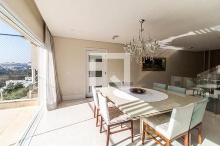 Sala de Jantar de casa de condomínio à venda com 4 quartos, 385m² em Colinas da Anhanguera, Santana de Parnaíba