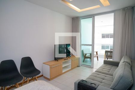Sala de apartamento para alugar com 1 quarto, 59m² em Icaraí, Niterói