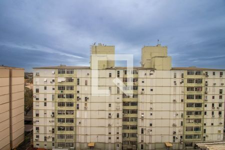 Vista do Quarto de apartamento para alugar com 1 quarto, 47m² em Humaitá, Porto Alegre