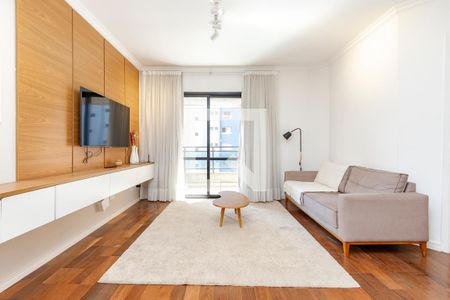 Sala de apartamento para alugar com 3 quartos, 180m² em Cidade Monções, São Paulo