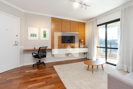 Sala de apartamento para alugar com 3 quartos, 180m² em Cidade Monções, São Paulo