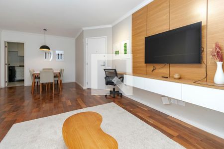 Sala de apartamento para alugar com 3 quartos, 180m² em Cidade Monções, São Paulo