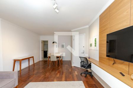 Sala de apartamento para alugar com 3 quartos, 180m² em Cidade Monções, São Paulo