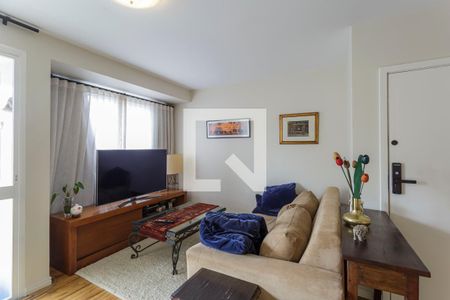 Sala de apartamento à venda com 4 quartos, 156m² em Indianópolis, São Paulo