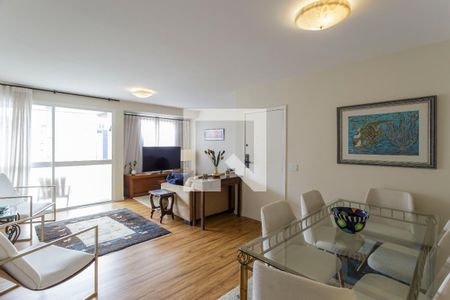 Sala de apartamento à venda com 4 quartos, 156m² em Indianópolis, São Paulo