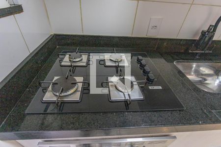 Cozinha de apartamento à venda com 2 quartos, 55m² em Campanário, Diadema