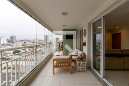 Varanda Gourmet de apartamento à venda com 2 quartos, 94m² em Centro, Guarulhos