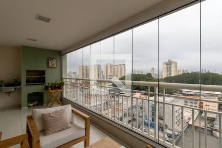 Varanda Gourmet de apartamento à venda com 2 quartos, 94m² em Centro, Guarulhos