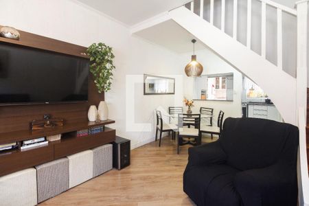 Sala de casa de condomínio à venda com 2 quartos, 80m² em Tatuapé, São Paulo