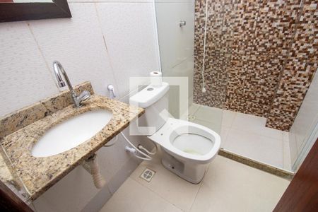 Banheiro de apartamento para alugar com 1 quarto, 47m² em Recreio dos Bandeirantes, Rio de Janeiro