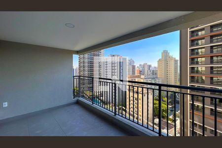 Varanda de apartamento à venda com 2 quartos, 52m² em Cidade Monções, São Paulo