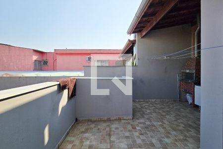 Área - Churrasqueira de casa à venda com 3 quartos, 141m² em Jardim Brasilandia, São Bernardo do Campo