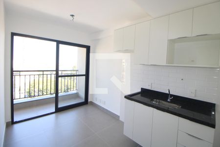 Sala / Cozinha  de apartamento para alugar com 1 quarto, 30m² em Jardim São Paulo, São Paulo