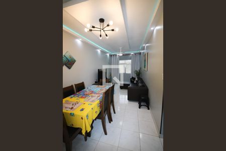 Sala de Jantar de apartamento para alugar com 2 quartos, 73m² em Canto do Forte, Praia Grande