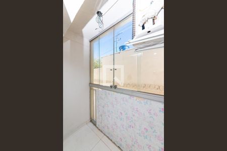 Varanda da Sala de apartamento à venda com 2 quartos, 57m² em João Pinheiro, Belo Horizonte