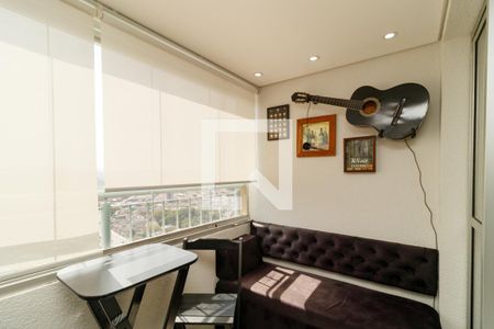 Varanda Gourmet de apartamento à venda com 3 quartos, 58m² em Guapira, São Paulo