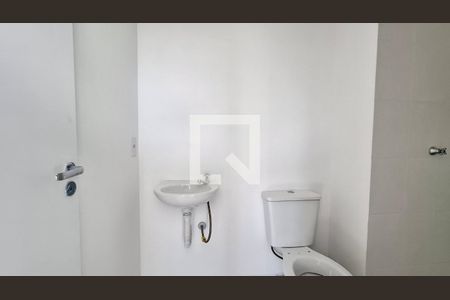 Banheiro da Suíte de apartamento à venda com 1 quarto, 36m² em Jardim Jamaica, Santo André