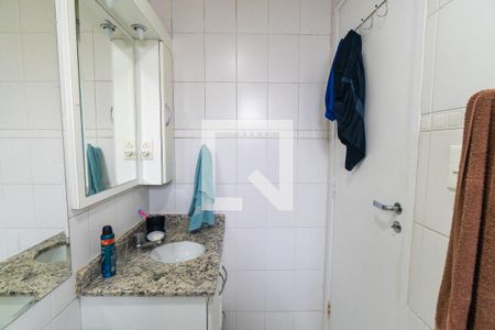 Banheiro da Suíte de apartamento à venda com 1 quarto, 39m² em Vila Monte Alegre, São Paulo