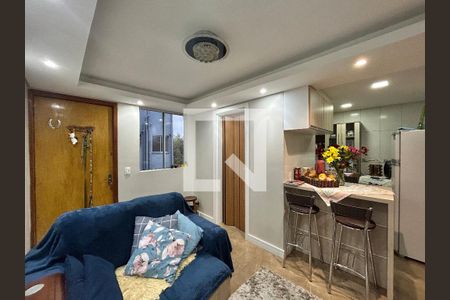 Sala de apartamento à venda com 2 quartos, 37m² em Canudos, Novo Hamburgo