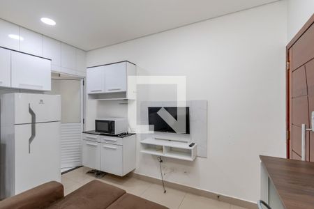 Sala/Cozinha de apartamento para alugar com 1 quarto, 40m² em Santo Amaro, São Paulo