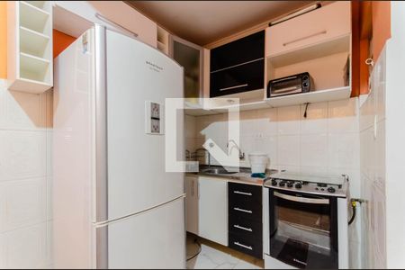Cozinha de kitnet/studio para alugar com 1 quarto, 30m² em Aclimação, São Paulo