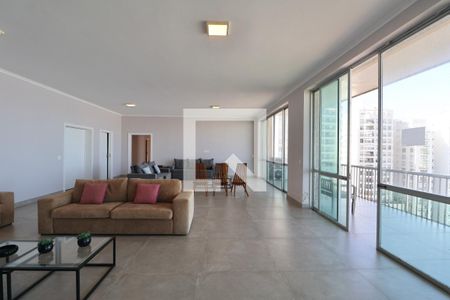 Sala de apartamento para alugar com 6 quartos, 552m² em Centro, Guarujá