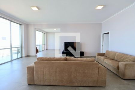 Sala de apartamento para alugar com 6 quartos, 552m² em Centro, Guarujá