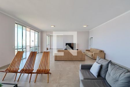 Sala de apartamento para alugar com 6 quartos, 552m² em Centro, Guarujá