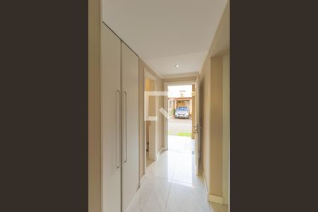 Hall de entrada de casa de condomínio à venda com 3 quartos, 144m² em Marechal Rondon, Canoas