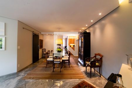 Sala de apartamento à venda com 4 quartos, 184m² em Sion, Belo Horizonte