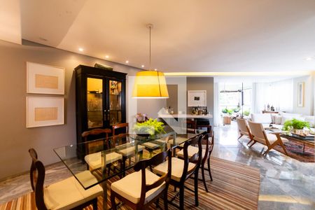 Sala de apartamento à venda com 4 quartos, 184m² em Sion, Belo Horizonte